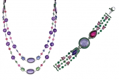 Cотуар и часы Chopard, коллекция Red Carpet 2012